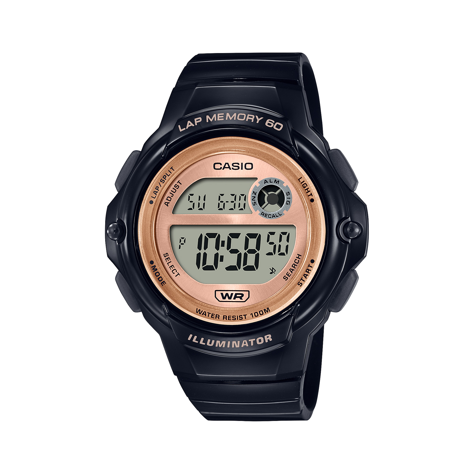 Casio Black Digital Watch for Ladies