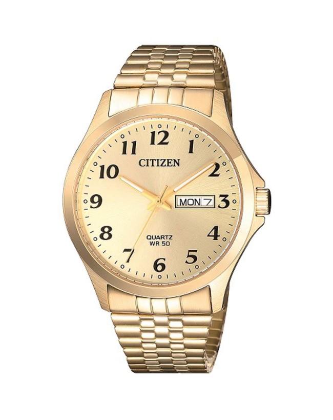 Mens Citizen Gold Bracelet Dress Watch