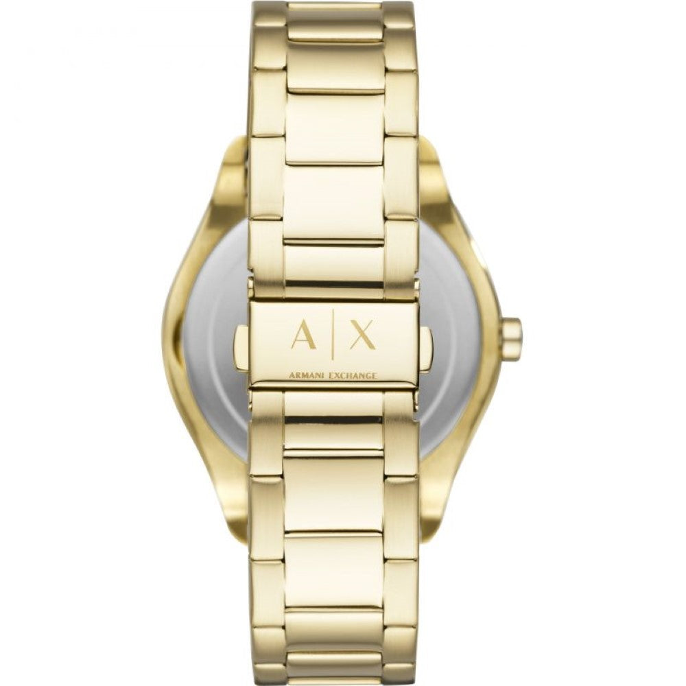 Armani Exchange Fitz Black Gold Watch