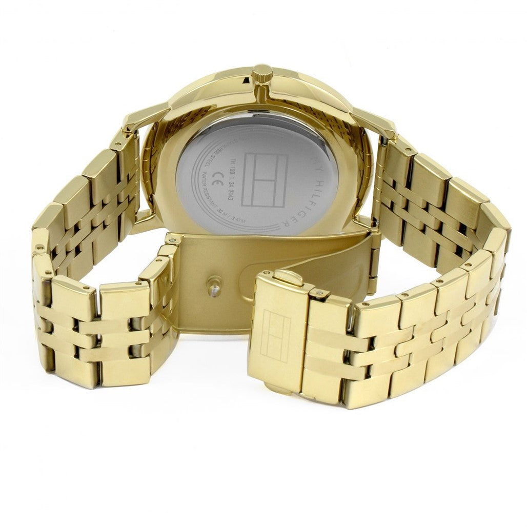 Tommy Hilfiger 'Cooper' Collection Classic Gold Men's Watch