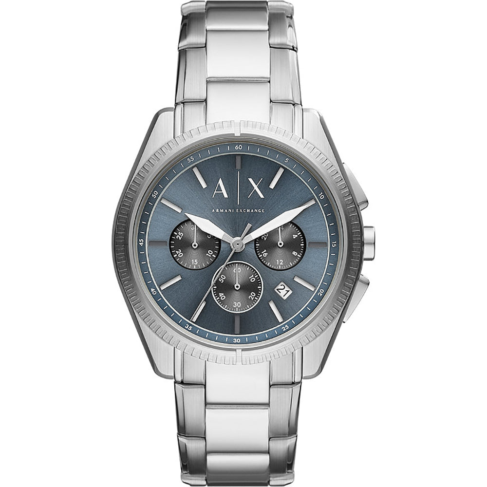 Armani Exchange Giacomo Silver Chronograph Men's Watch