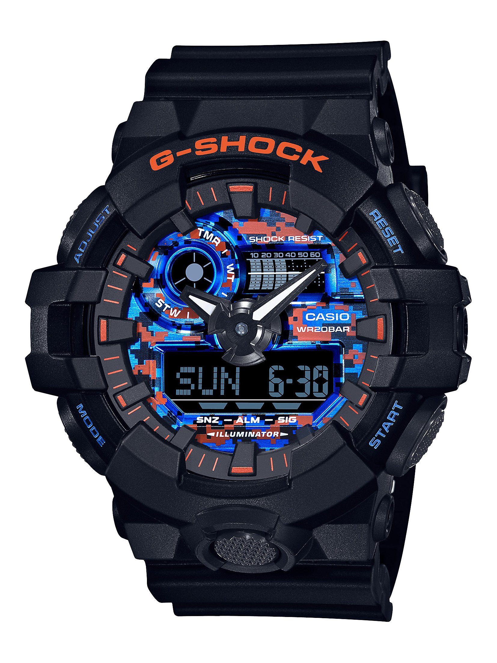G-Shock Analog-Digital GA-700 Series GA700CT-1A