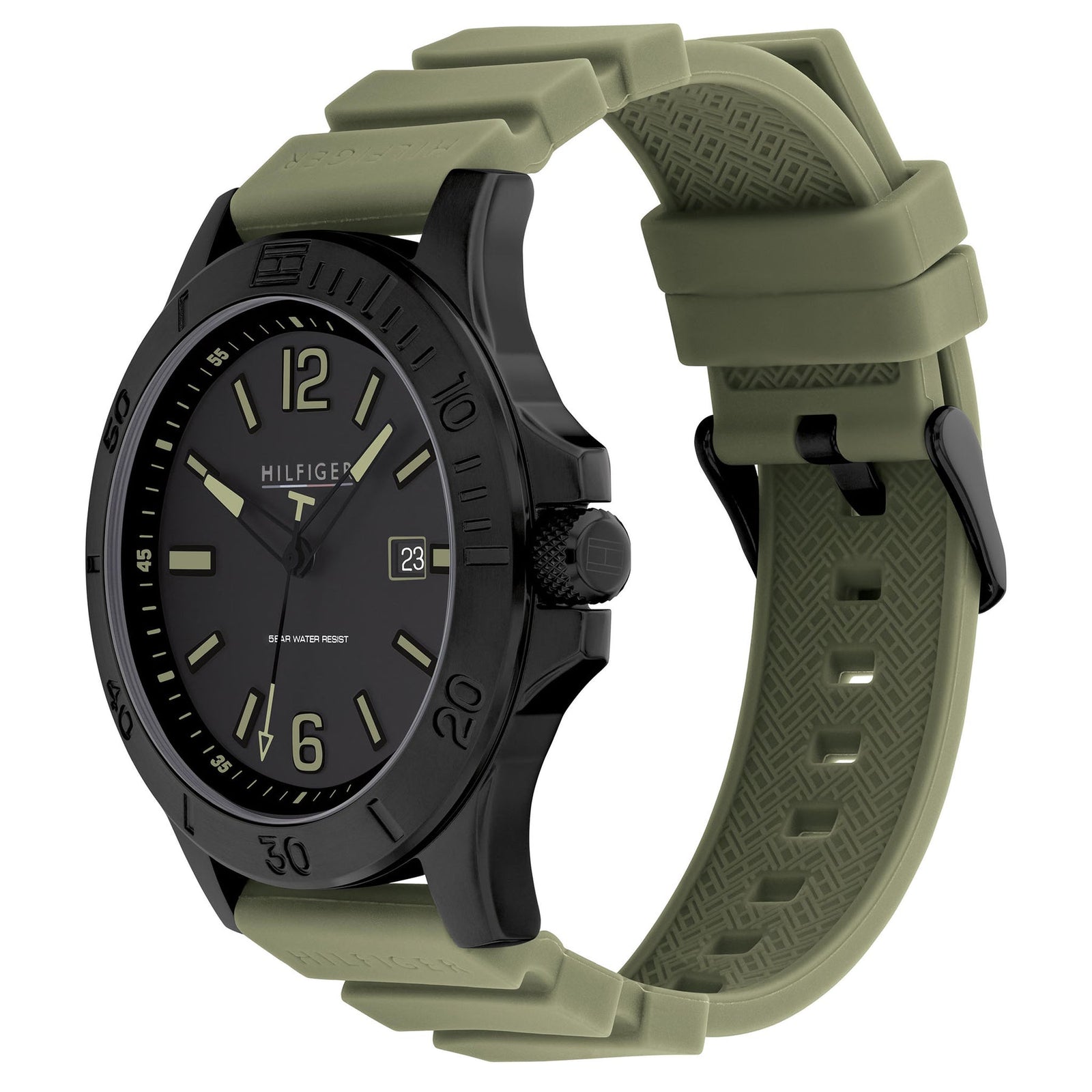 Tommy Hilfiger Green "Ryan" Collection Men's Watch