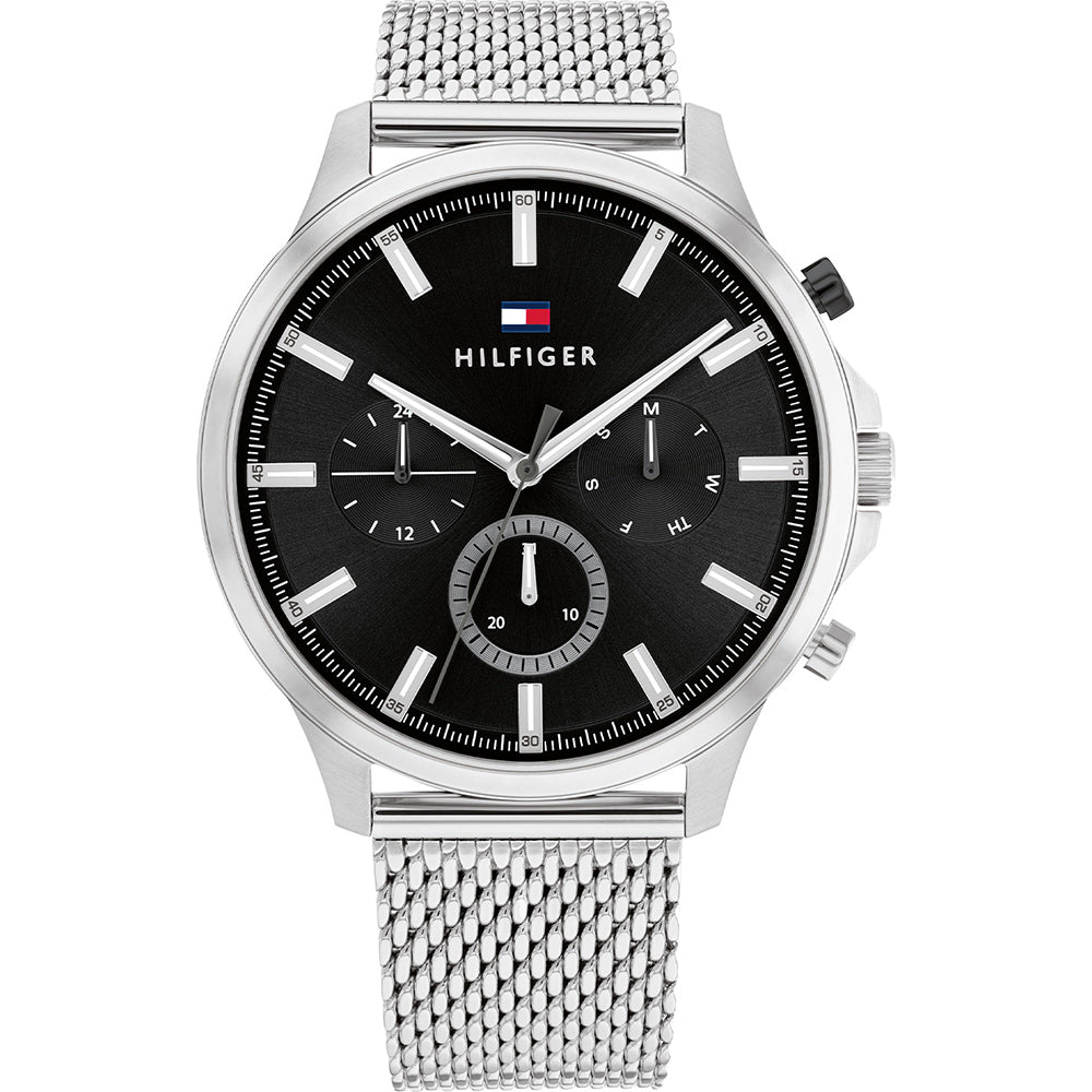 Tommy Hilfiger "Ryder" Collection Multifunction Mesh Mens Watch