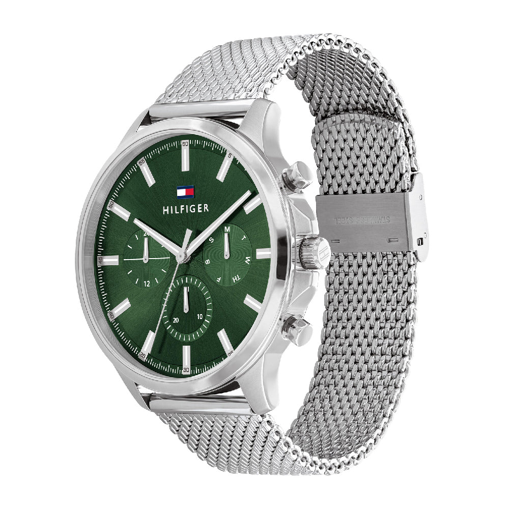 Tommy Hilfiger 'Ryder' Collection Mesh Multifunction Mens Watch