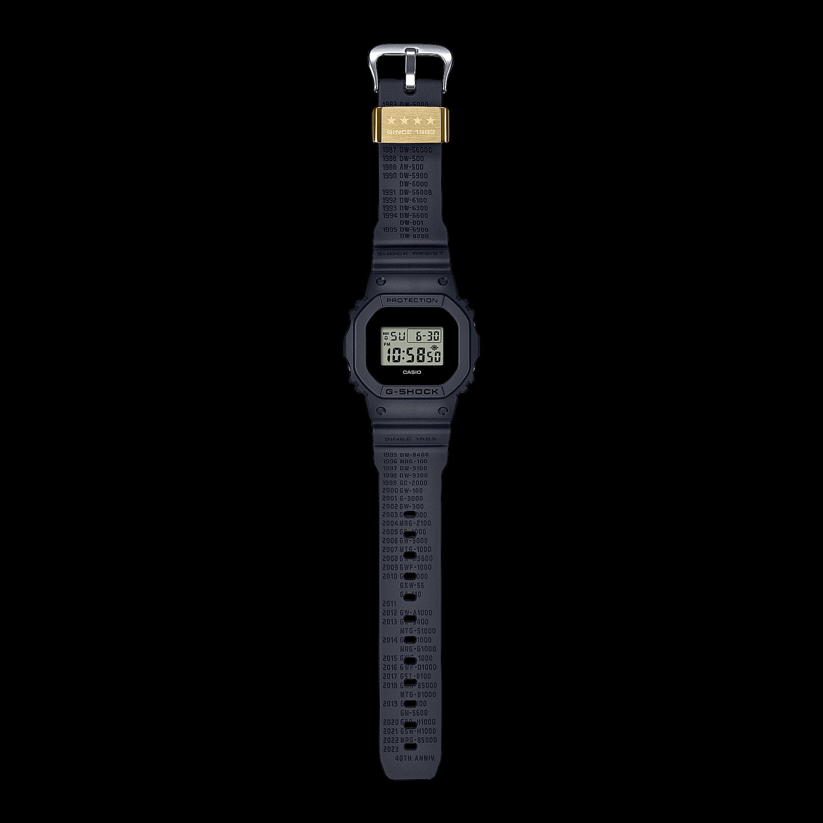 G-Shock 40th Anniversary Remastered Black DWE5657RE-1D
