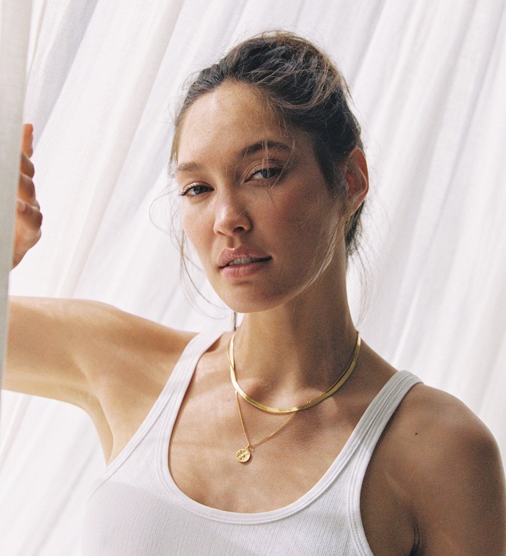 Kirstin Ash Sterling Silver Tiny By The Sea Coin