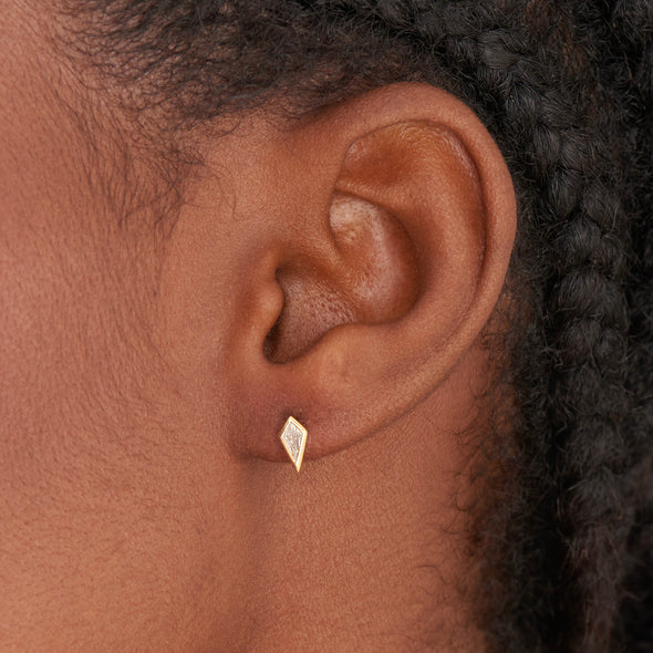 Ania Haie Sparkle Emblem Single Barbell Earring