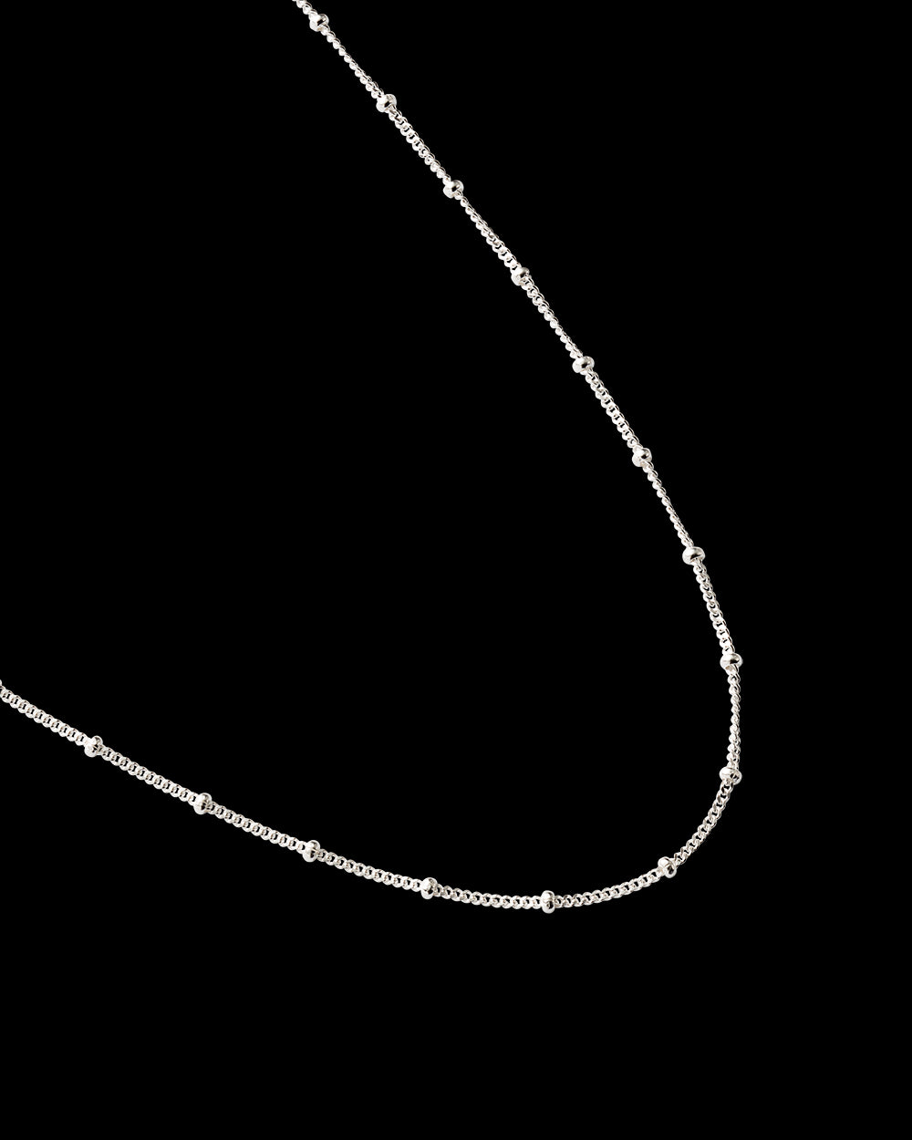Kirstin Ash Bespoke Ball Chain 22-25" Sterling Silver