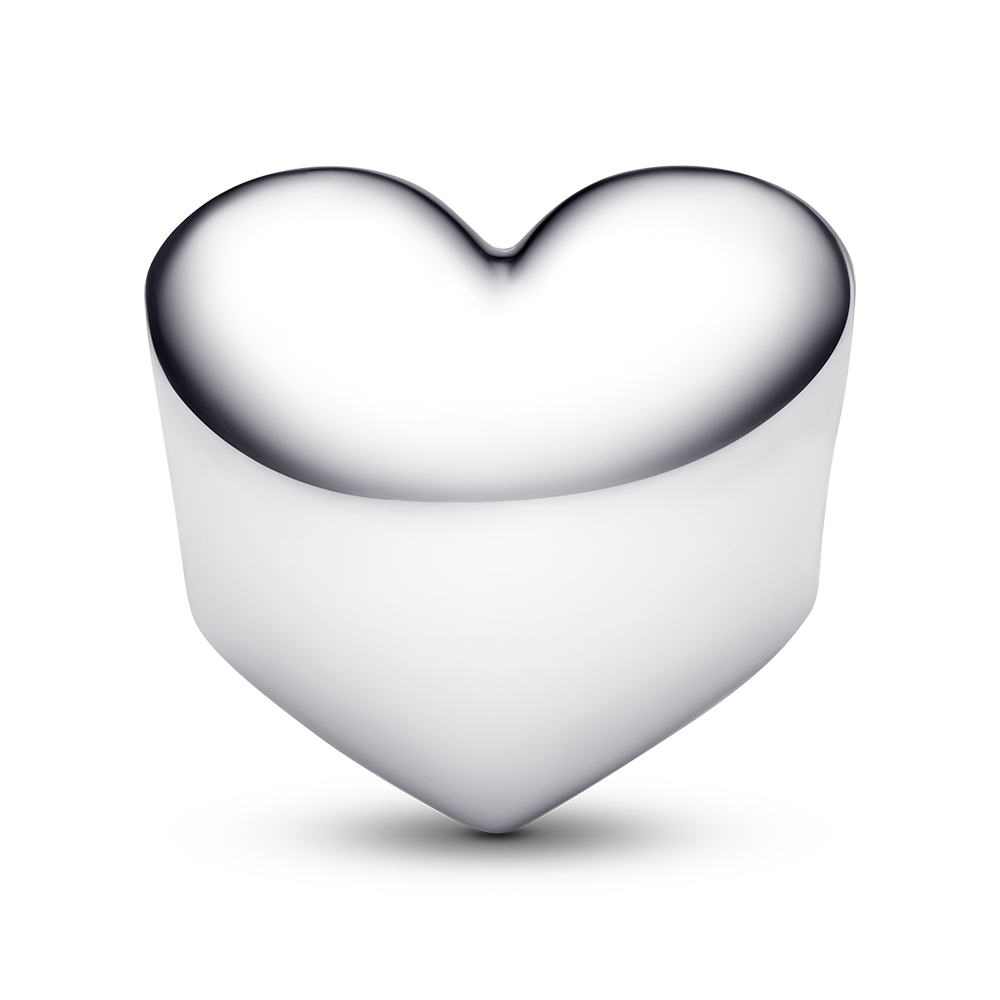 Pandora Engravable Green Stone Heart Charm