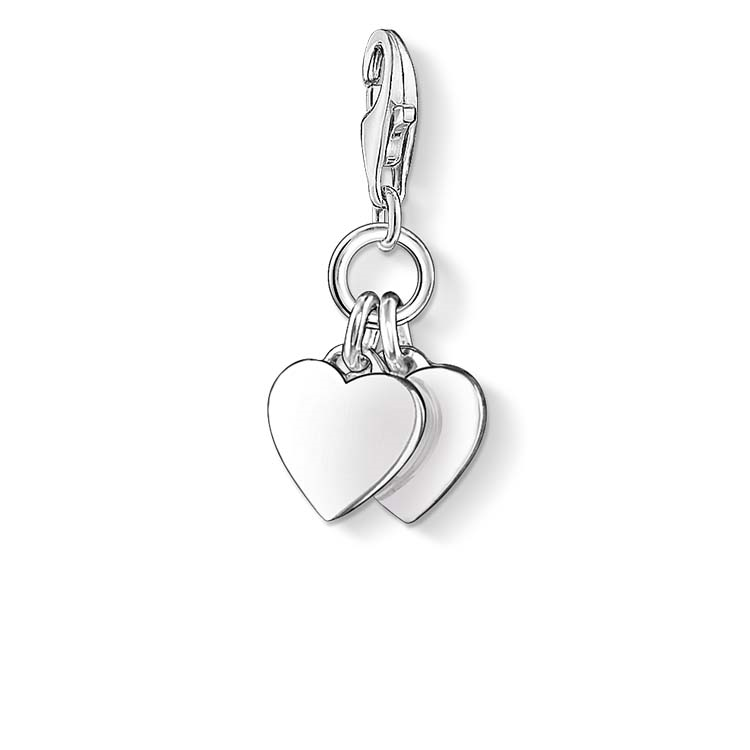 Thomas Sabo Charm Club Double Hearts Charm