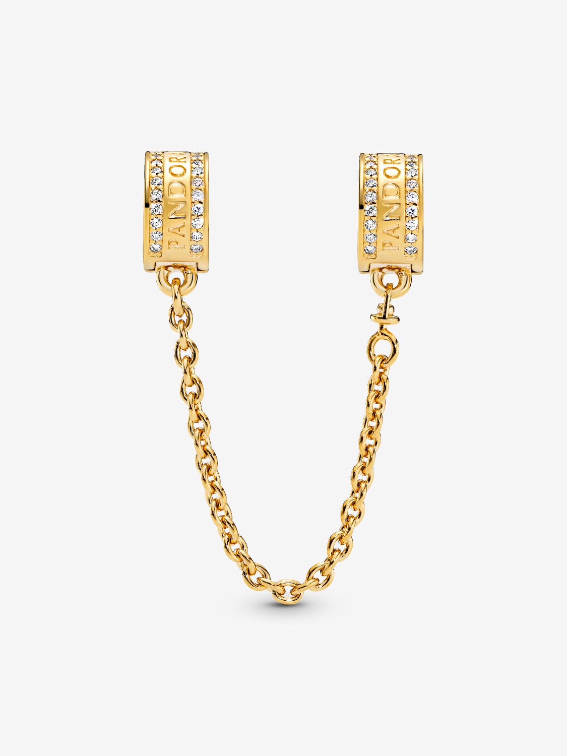 PANDORA Shine PANDORA Logo Safety Chain