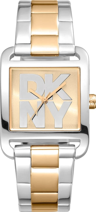 DKNY Iconic Women's Champagne Dial Stainless Steel Watch