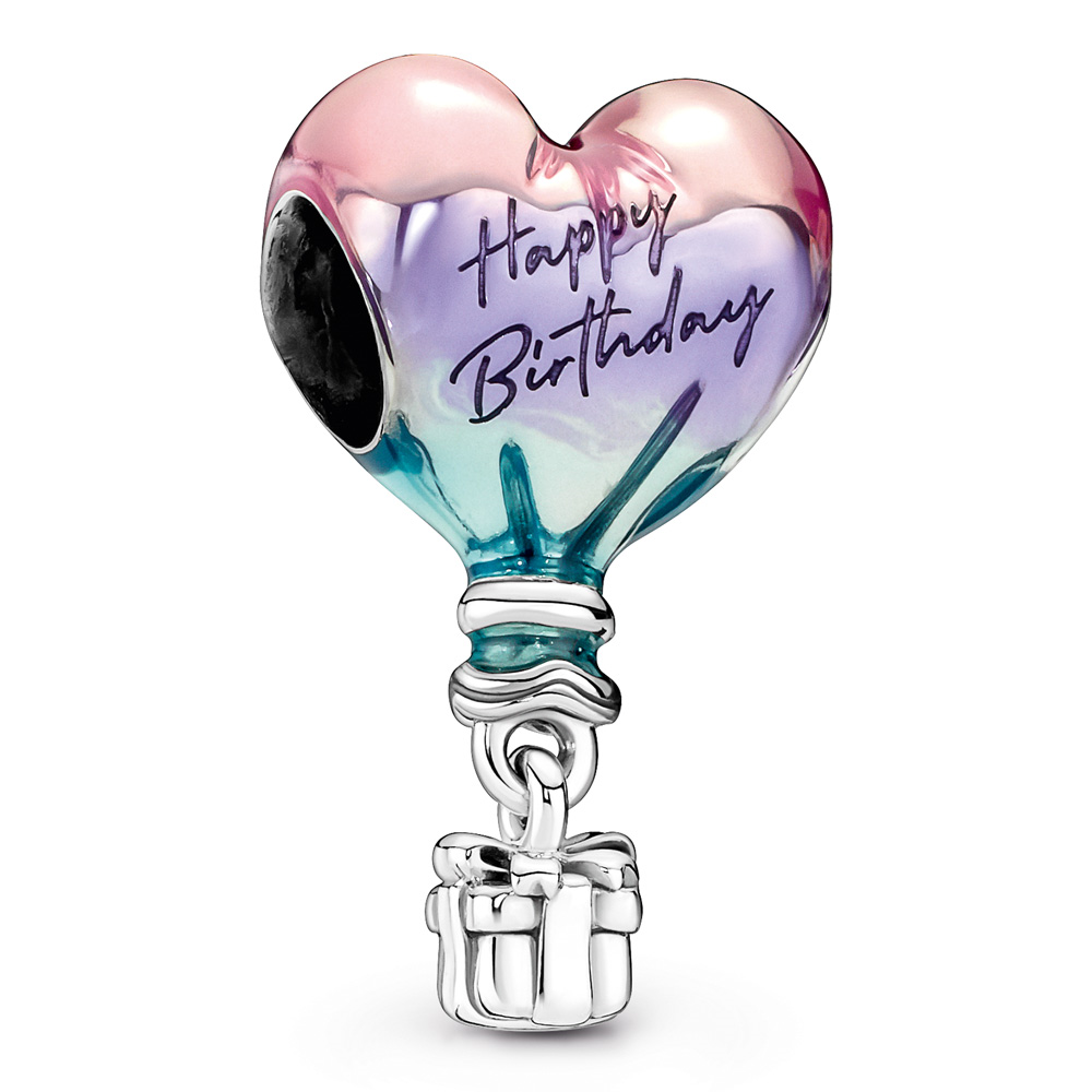 Pandora Hot Air Balloon Birthday Charm