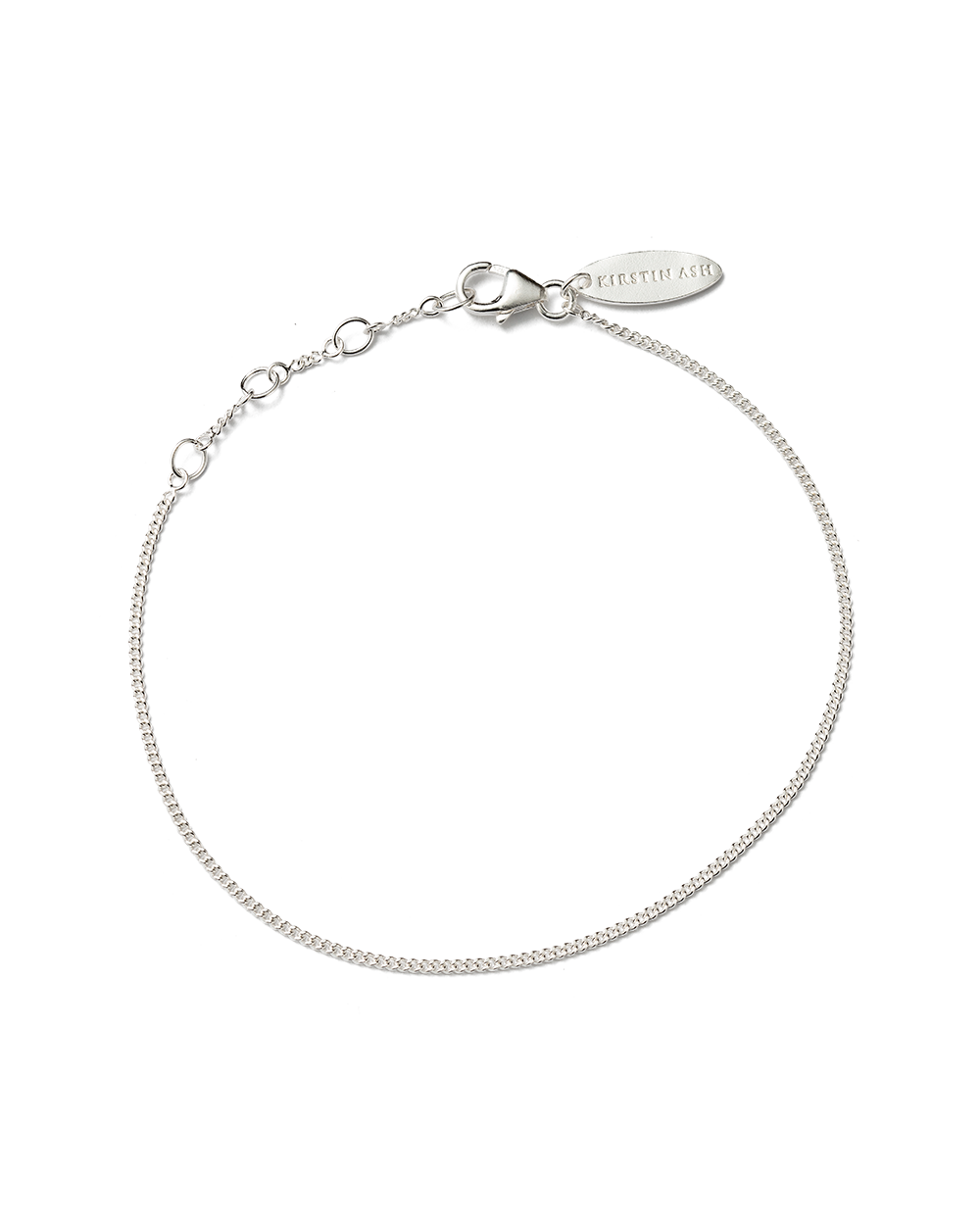 Kirstin Ash Sterling Silver Bespoke Curb Bracelet