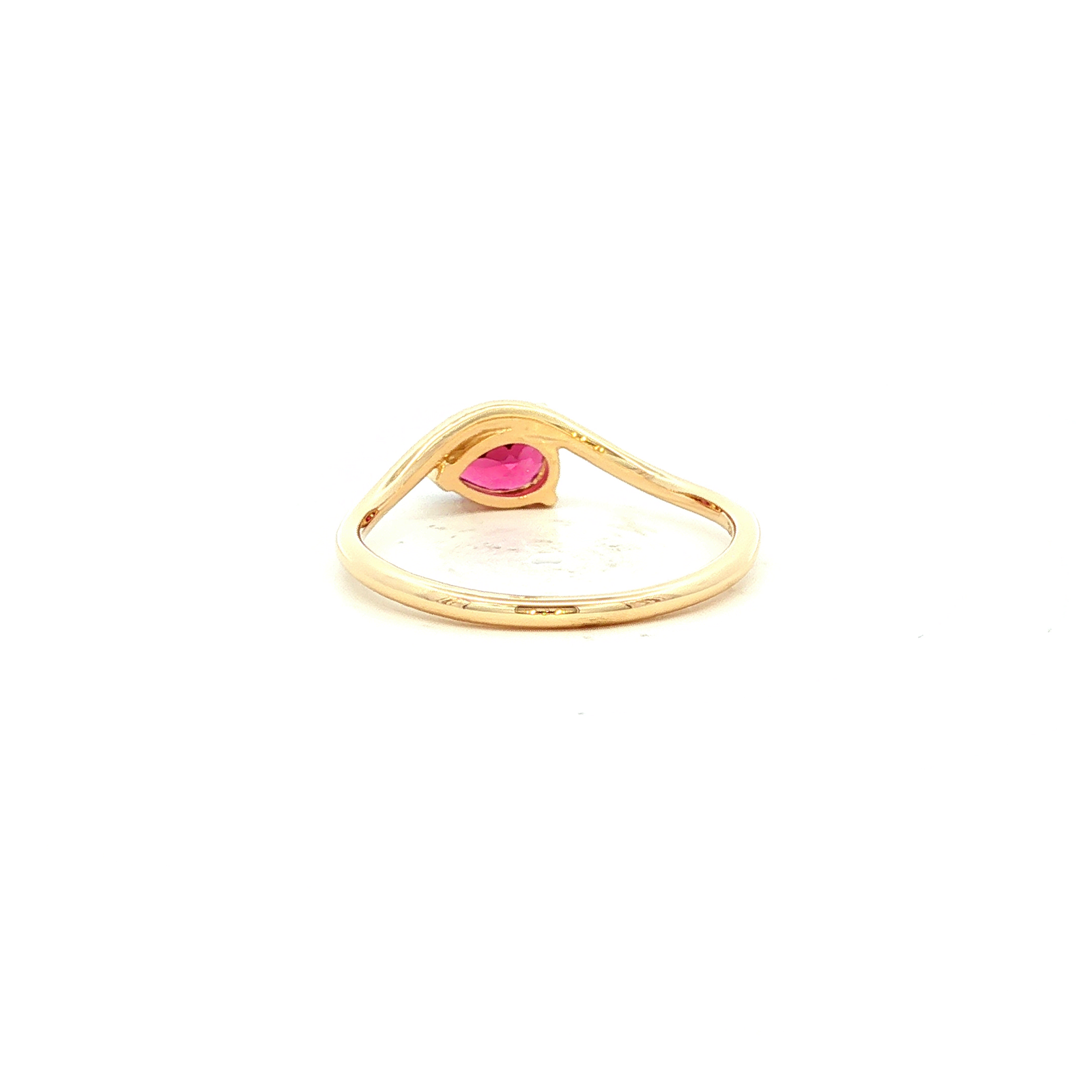 Rhodilite Garnet Dress Ring in Yellow Gold