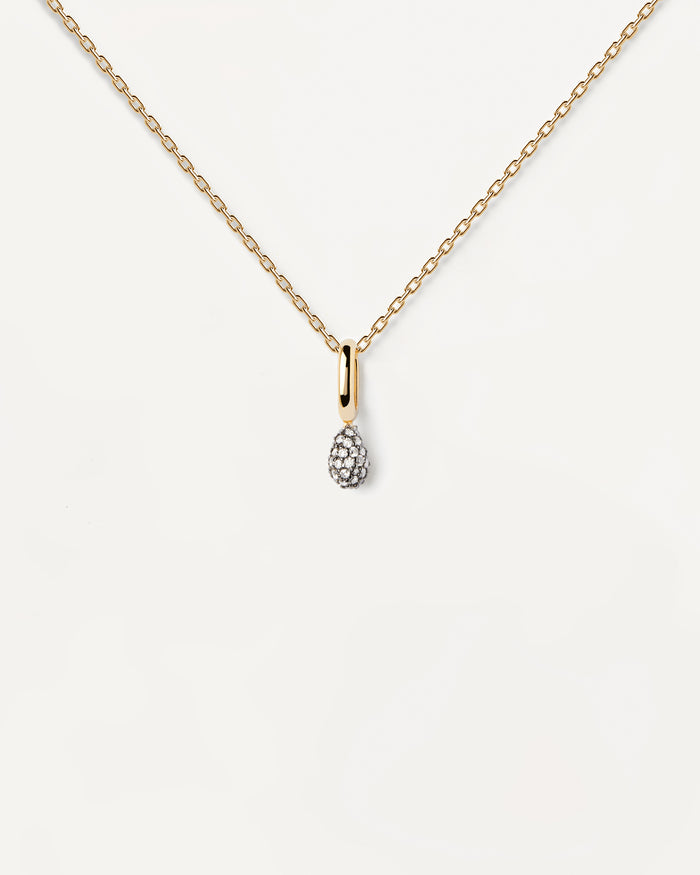 PdPaola Pave Lava Necklace