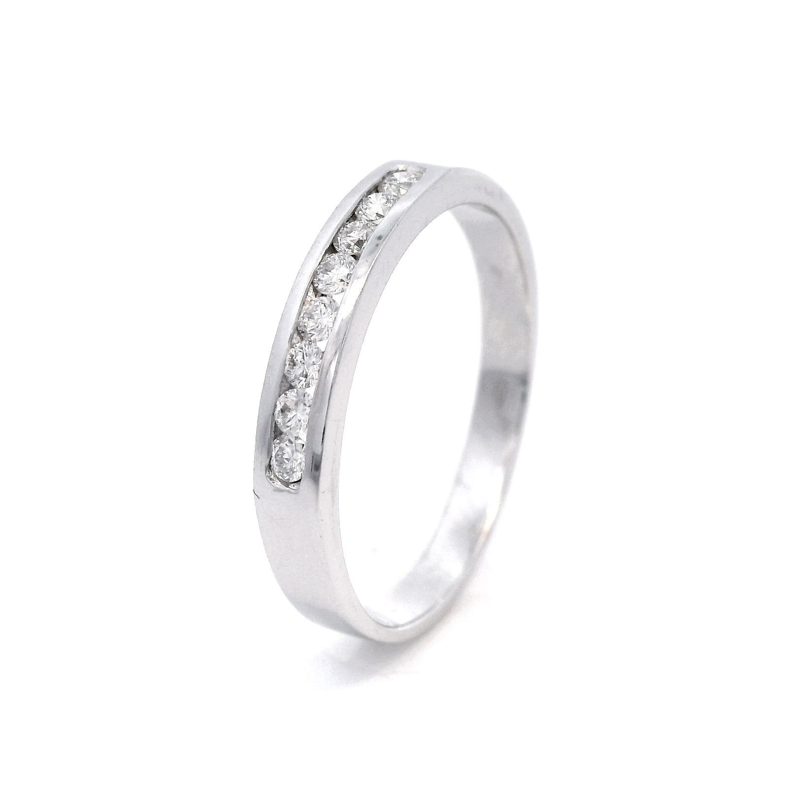 18CT W/G 8=.19CT RBC CHANNEL SET N