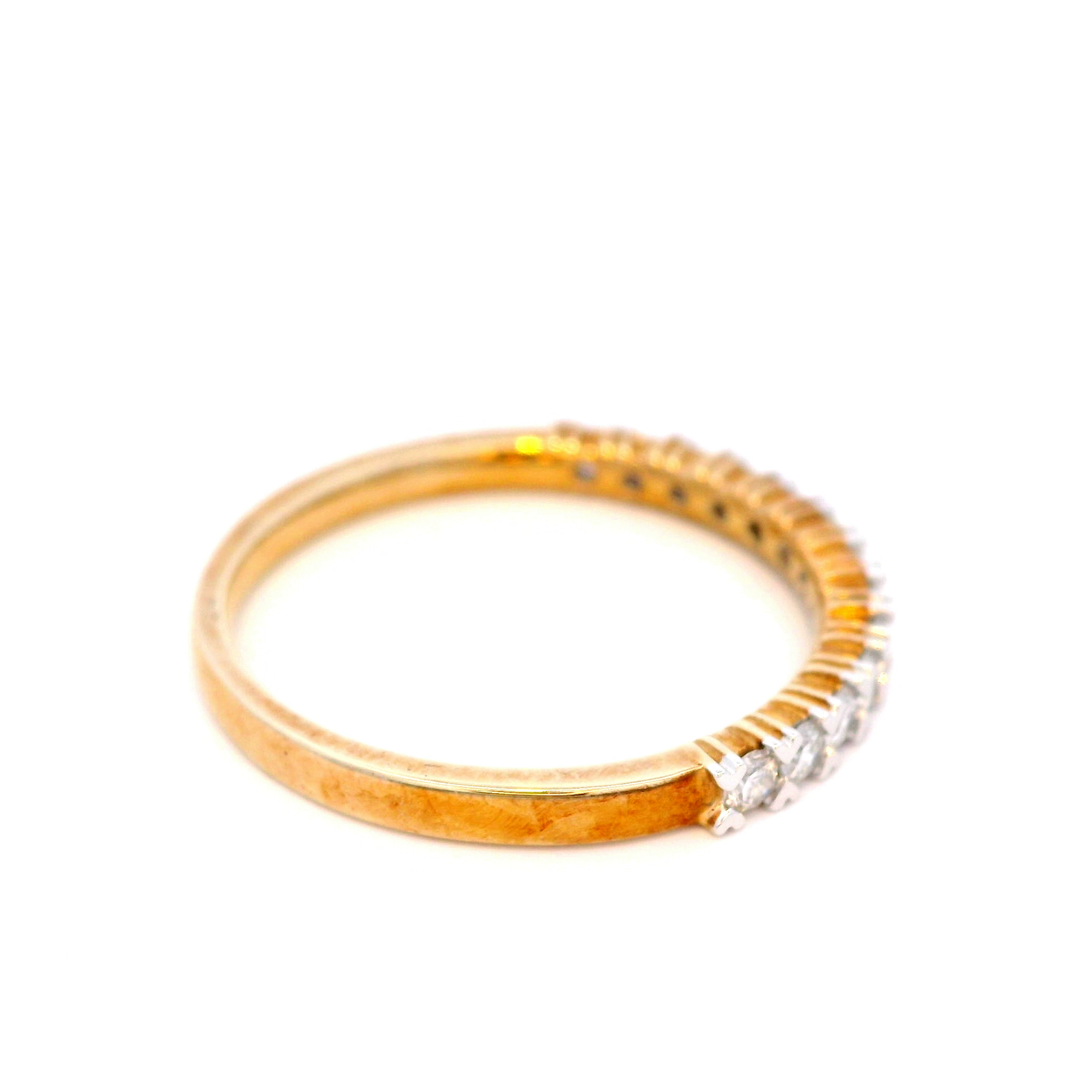 Love Anniversary Diamond Ring in Yellow Gold