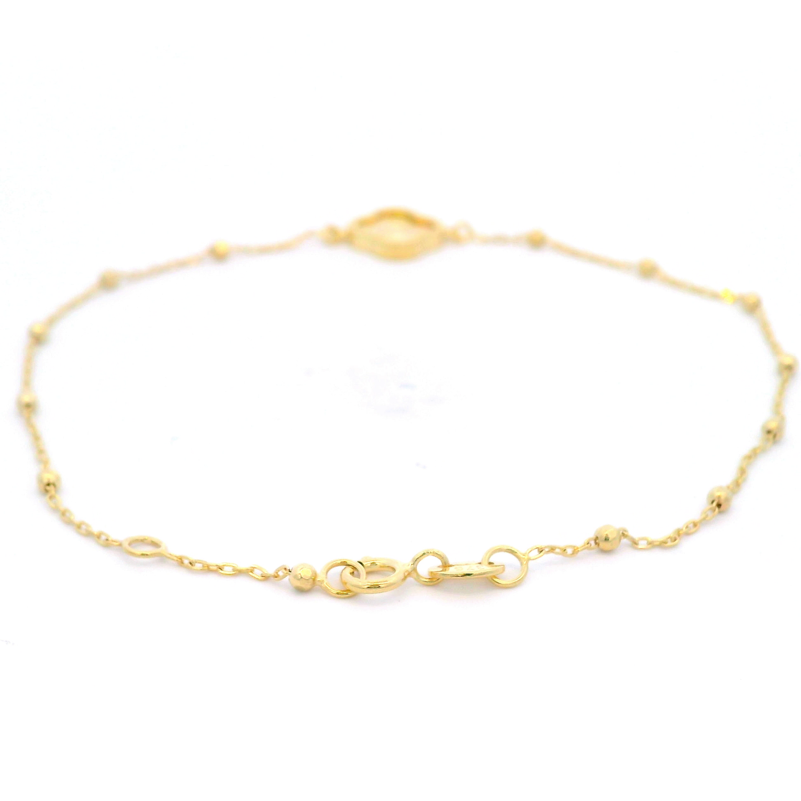 Rainbow Petal Bracelet In Yellow Gold