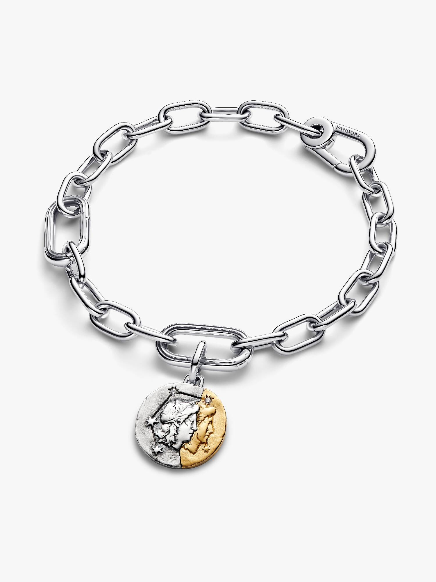 Pandora Gemini Zodiac Medallion Charm