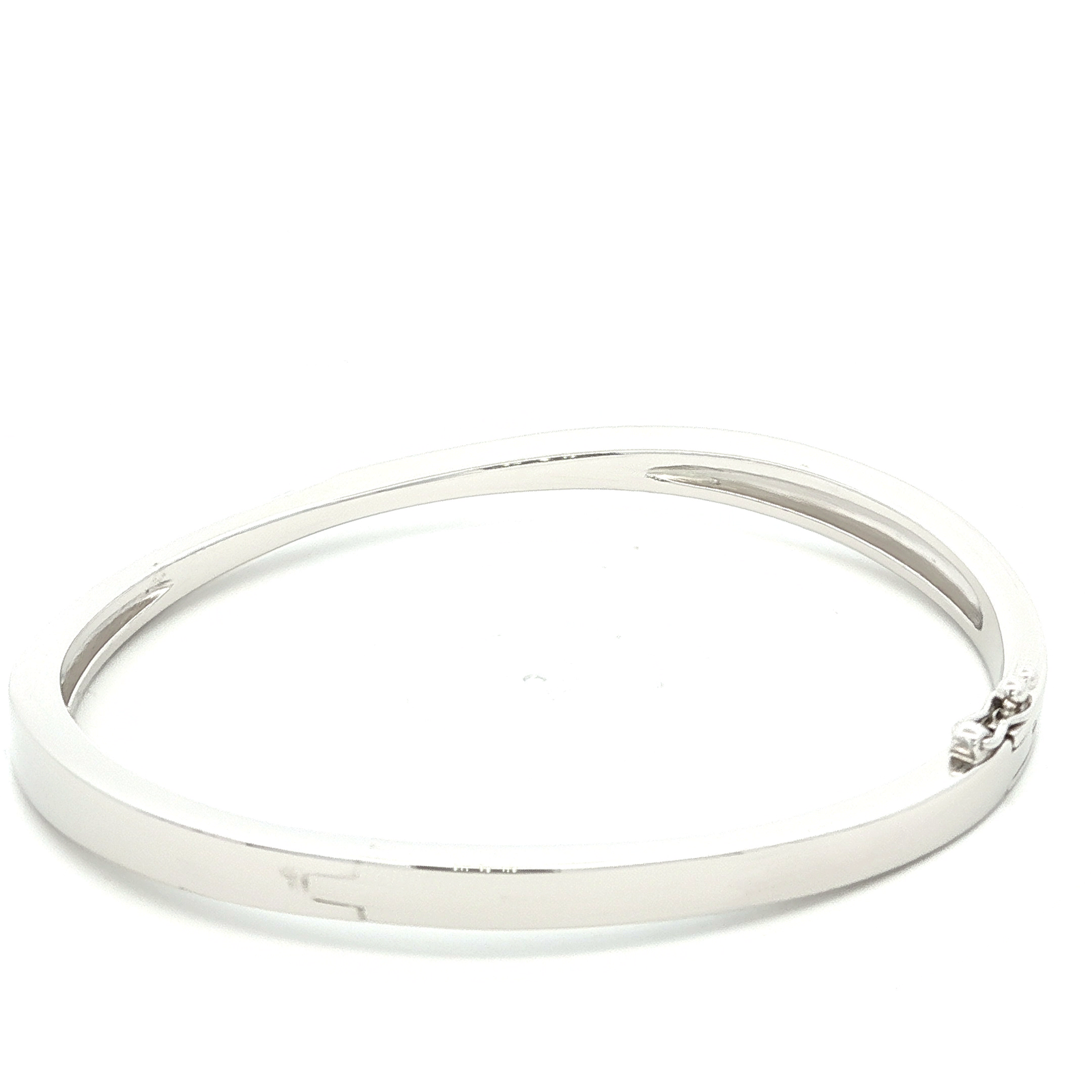 Breuning Sterling Silver Hinged Bracelet