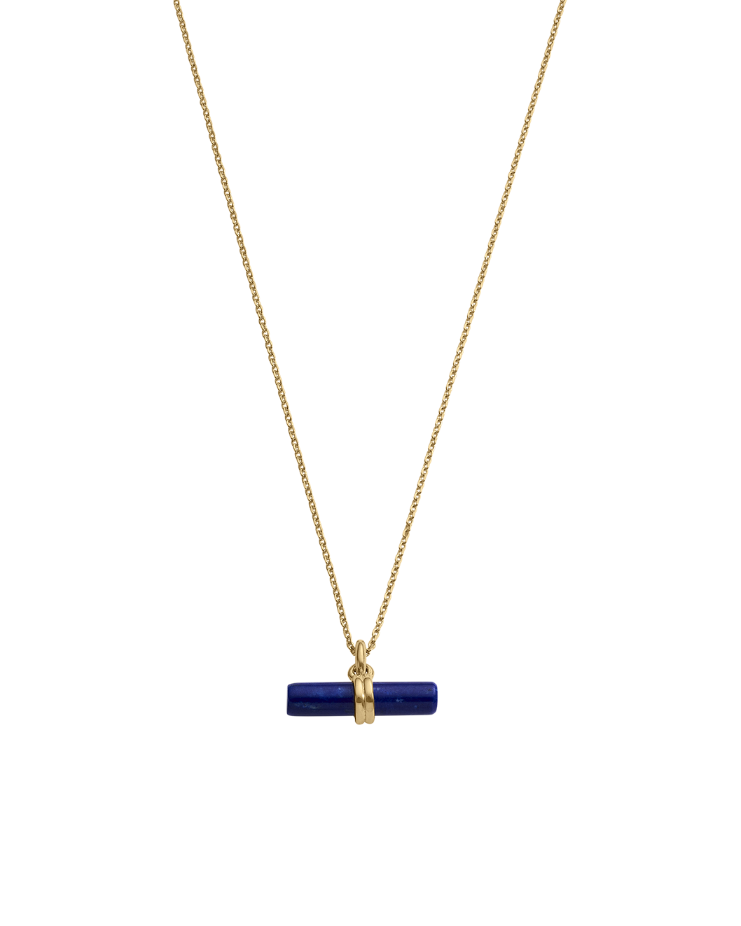 Kirstin Ash Lapis T-Bar Necklace