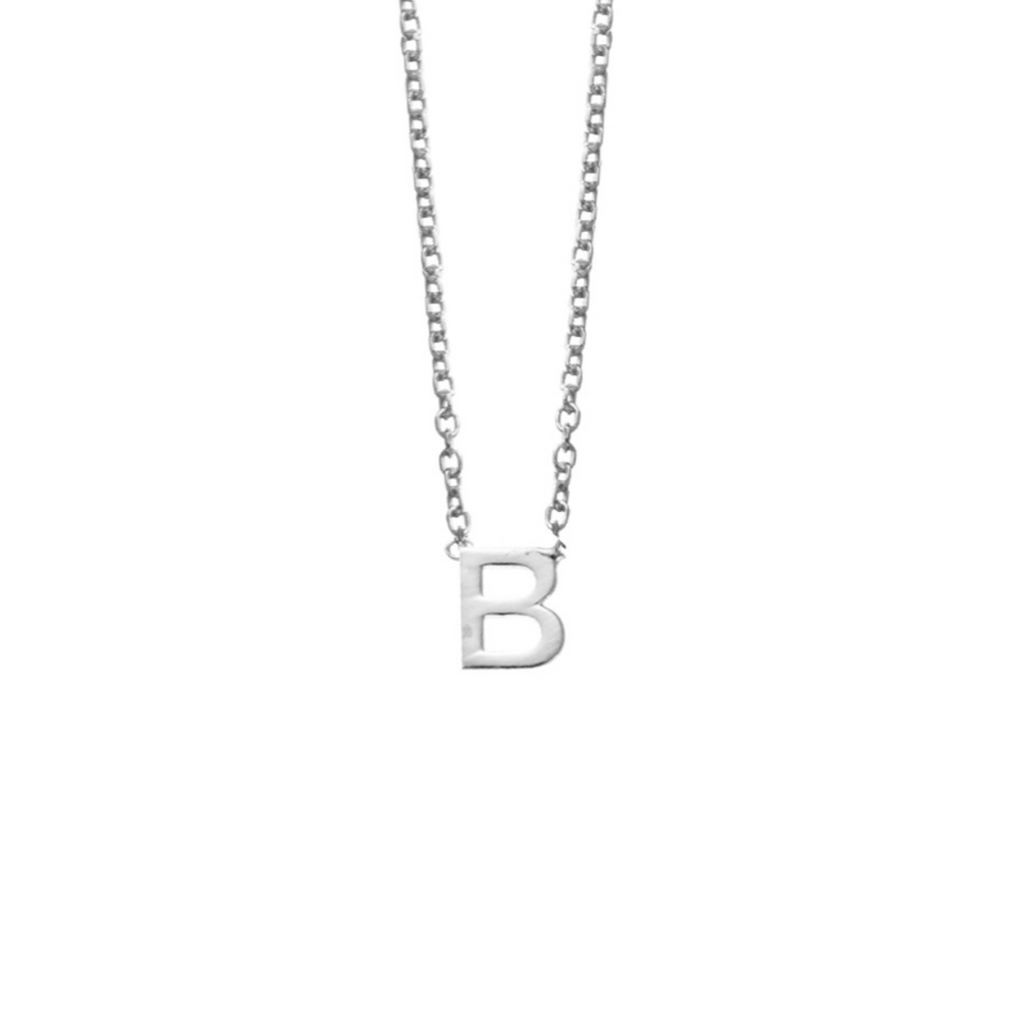 Initial Necklace Petite Initial Pendant