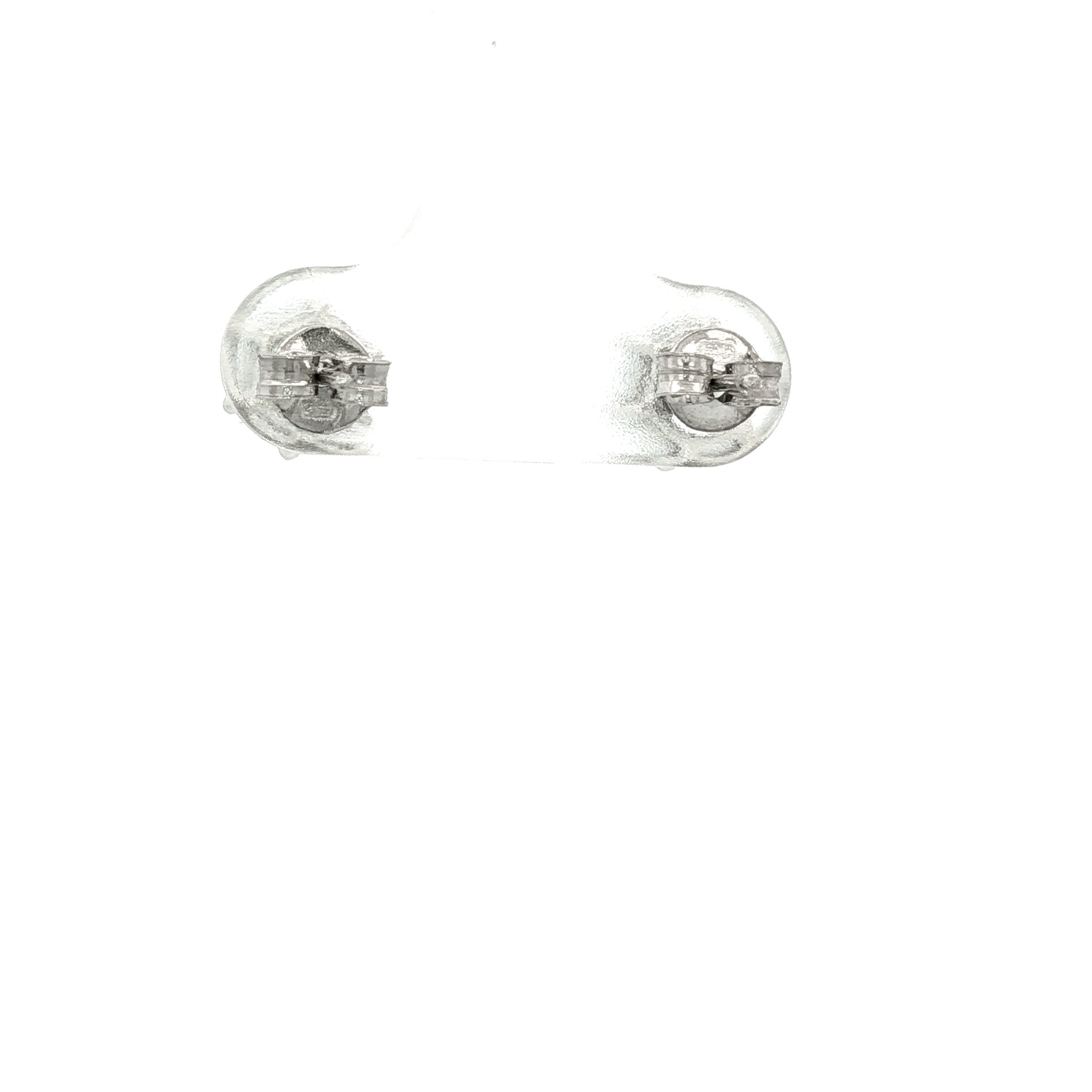 Classic Diamond Stud Earrings in White Gold