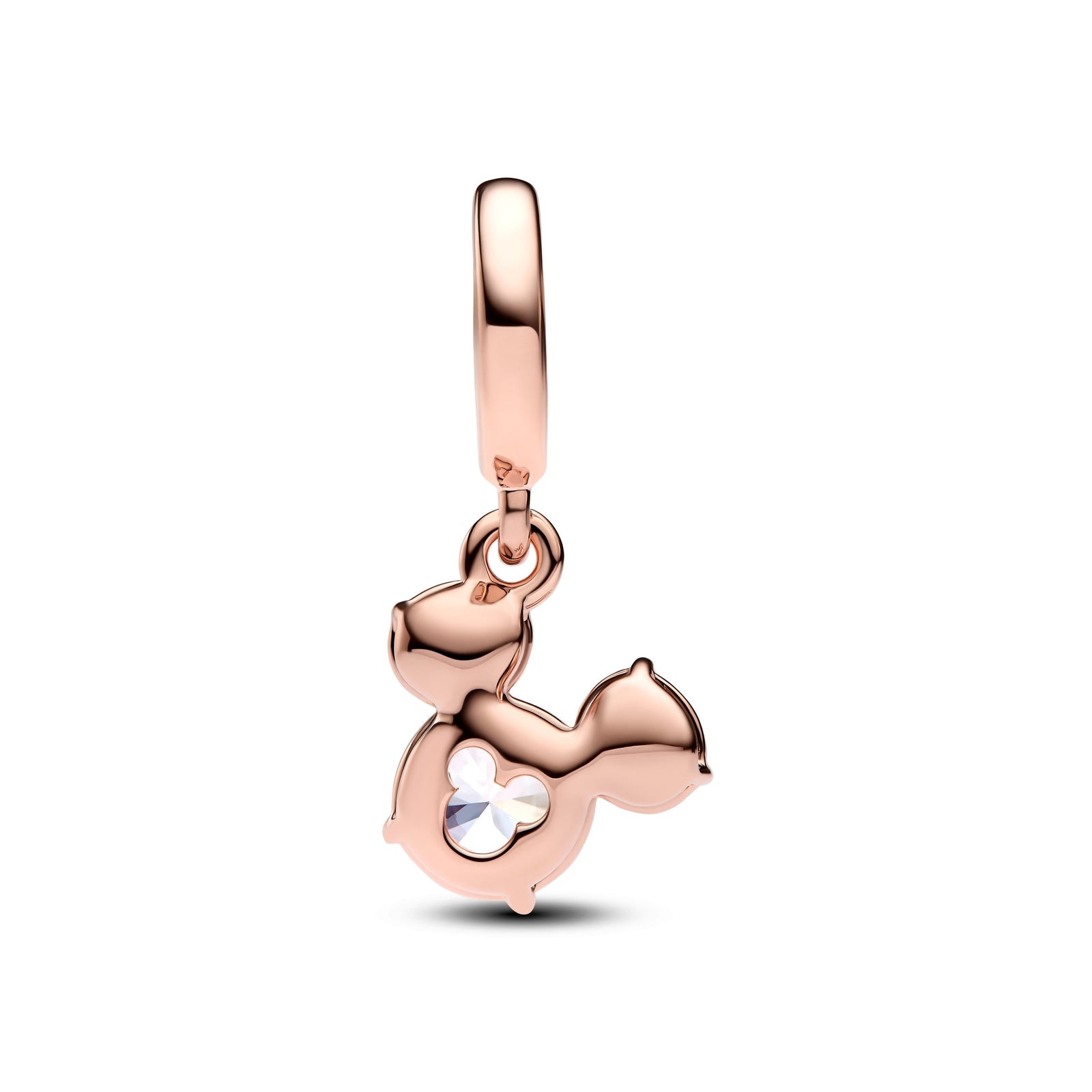 Pandora Disney Mickey Mouse Sparkling Head Silhouette Dangle Charm