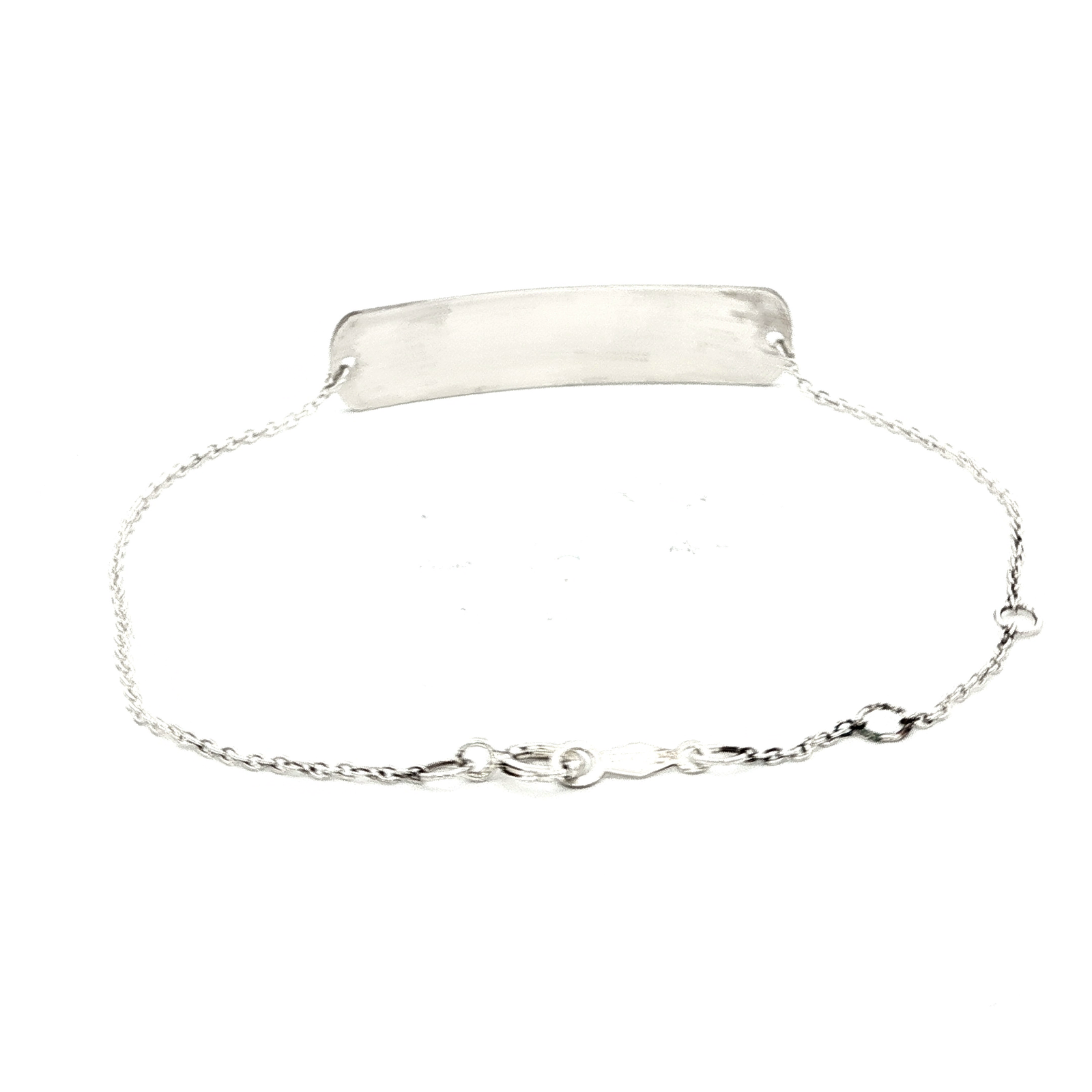 Engravable Curved Medical Bracelet