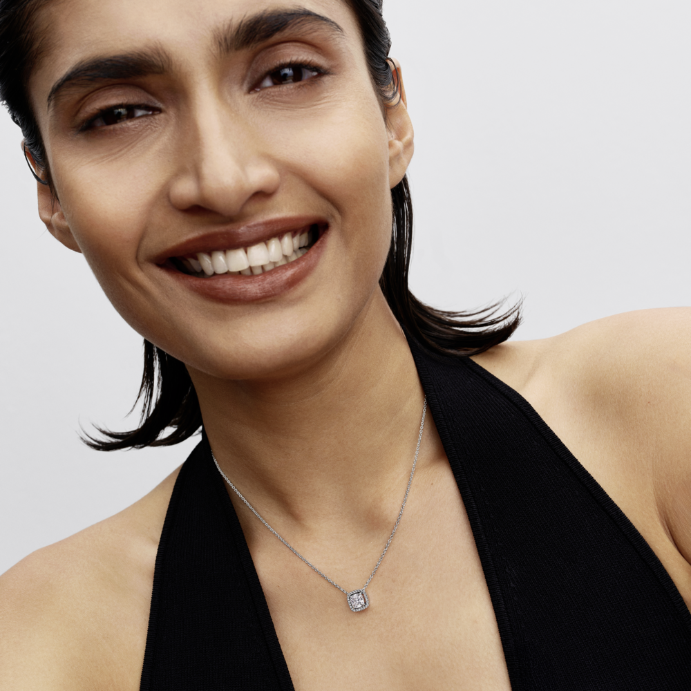 Pandora Halo Pendant Collier Necklace