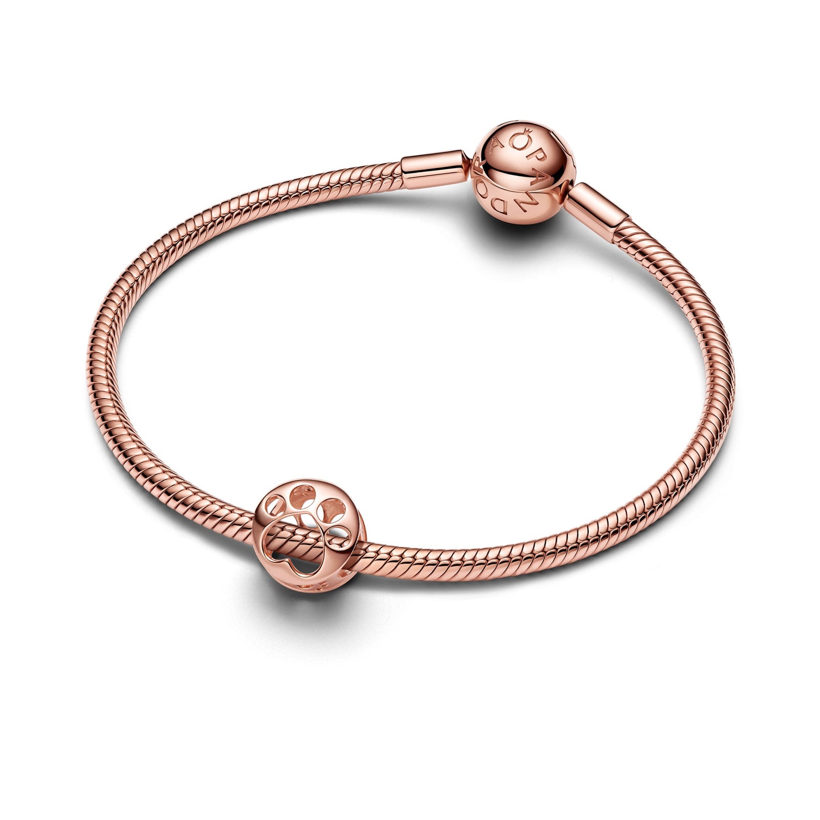 Pandora Openwork Paw Print Charm