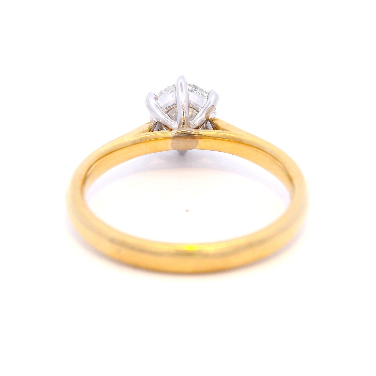 Round Brilliant Cut Diamond Engagement Ring