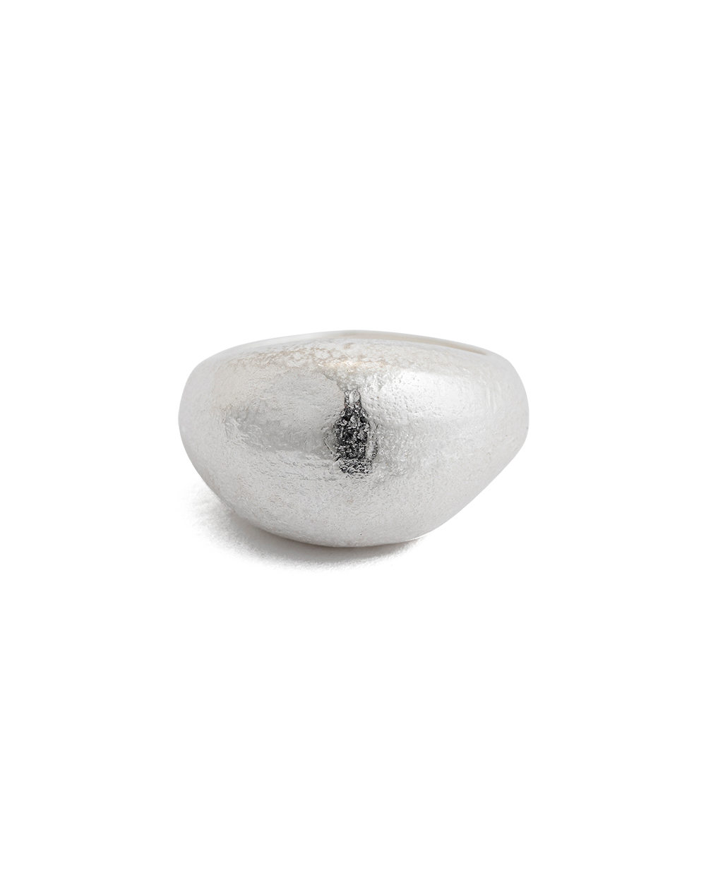 Kirstin Ash Silver Golden Light Dome Ring