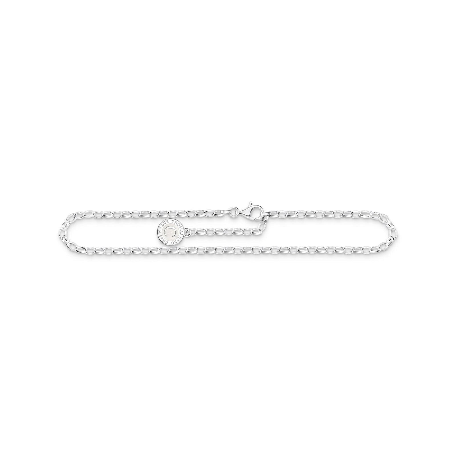 Thomas Sabo Charmista Anklet Cold Enamel Silver 24cm