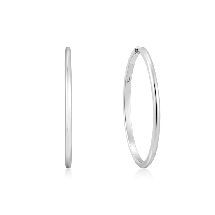 Ania Haie Plain Oval Oversized Hoop Earrings