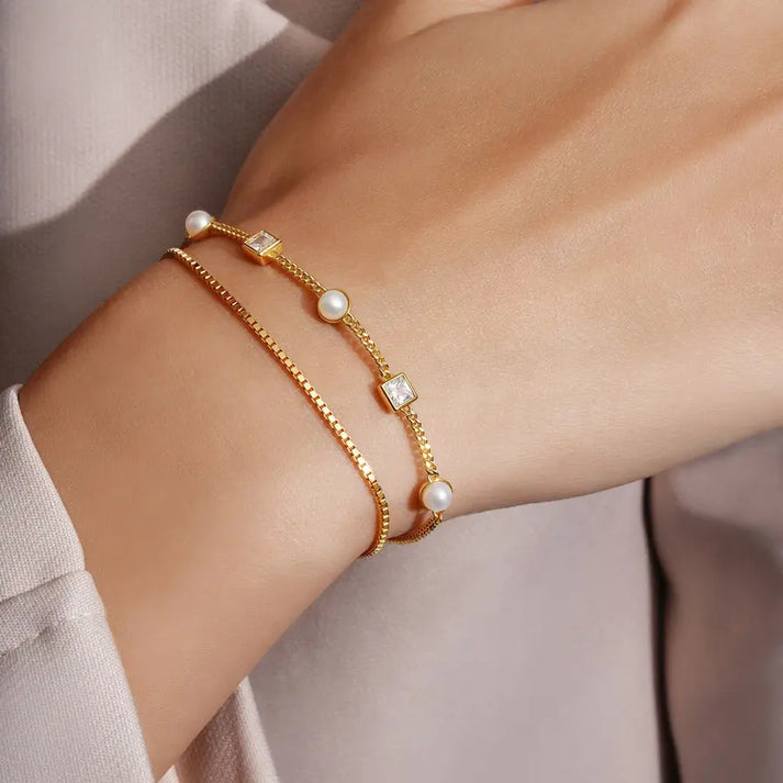 Ania Haie Box Chain Bracelet