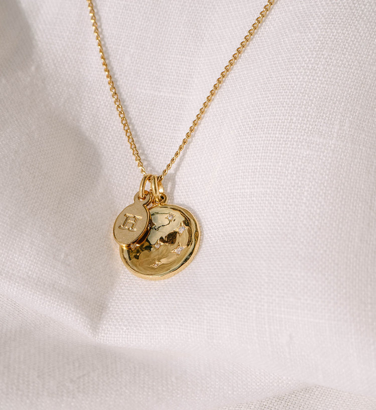 Kirstin Ash 18ct Gold Vermeil Initial 'P'