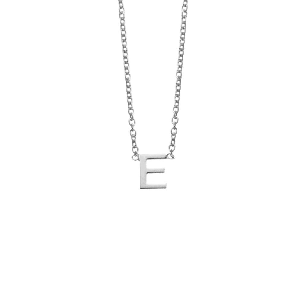 Initial Necklace Petite Initial Pendant
