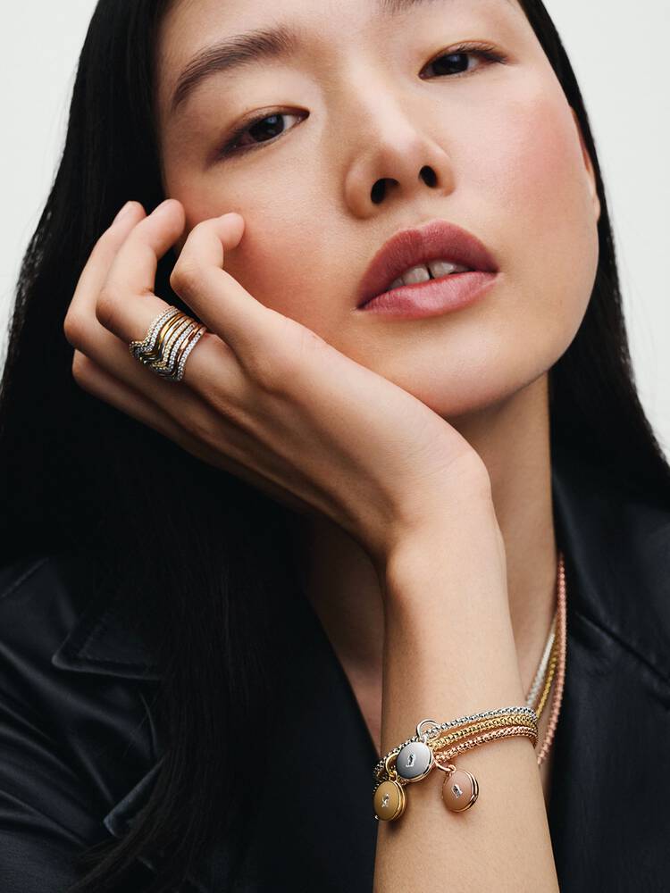 Pandora Polished Wave Ring