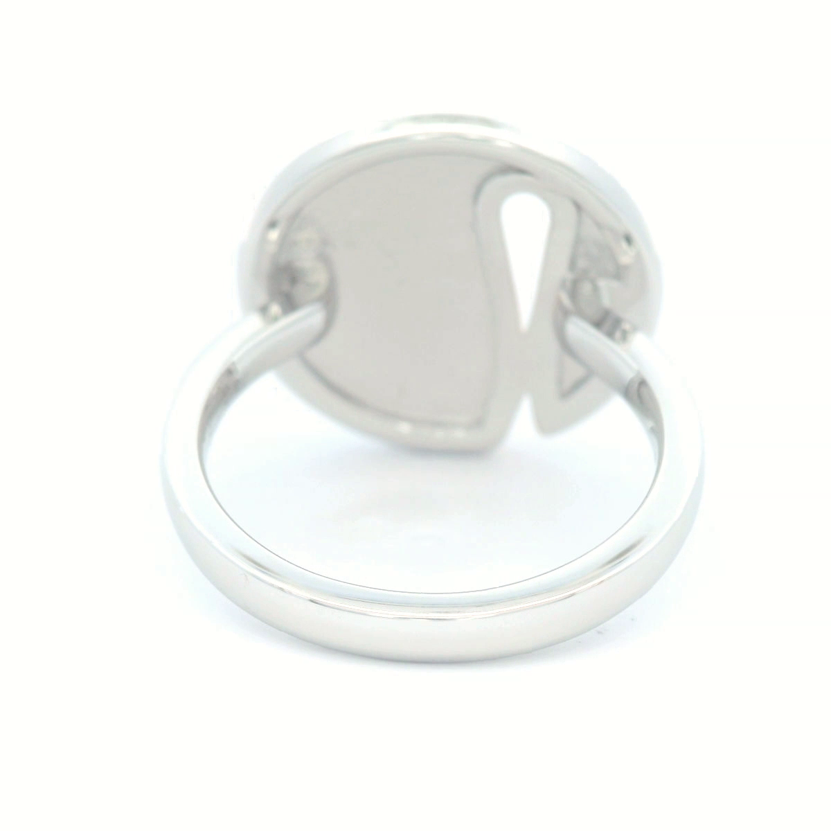 Sleek Modern Silver Ring