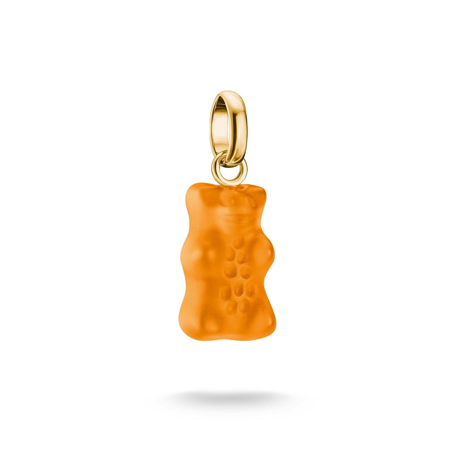 Thomas Sabo Connect Charm Goldbear in Orange