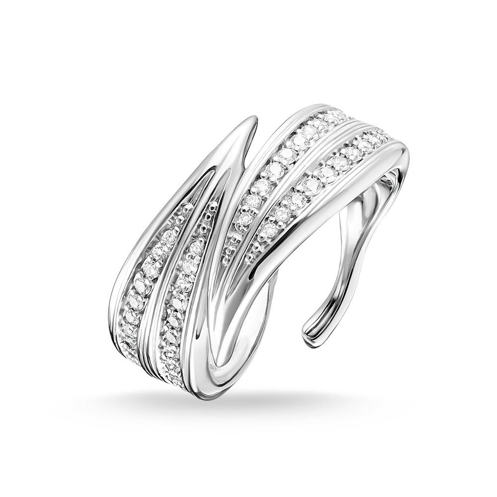 Thomas Sabo Sterling Silver Leaves Ring