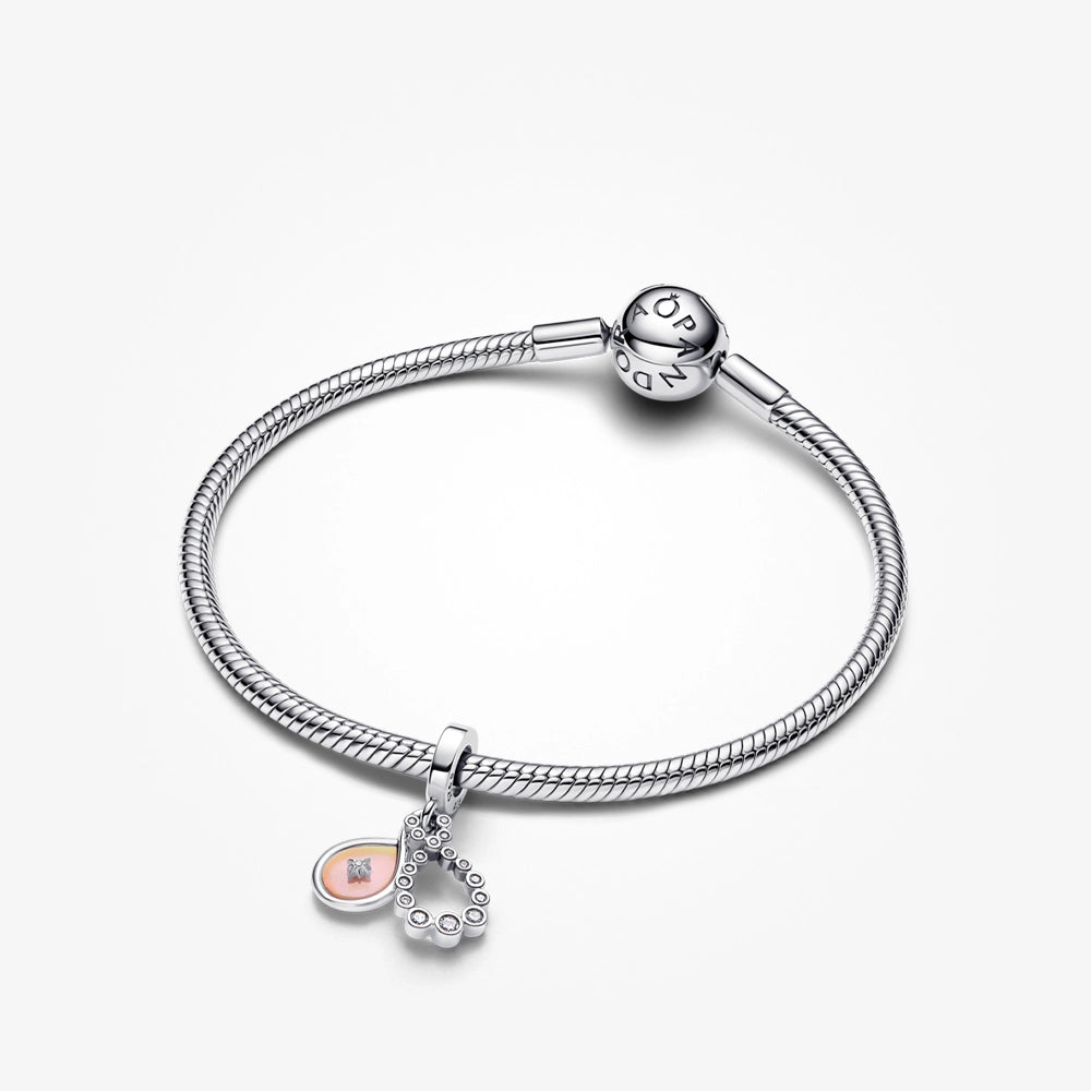 Pandora Opalescent Infinity Double Dangle Charm