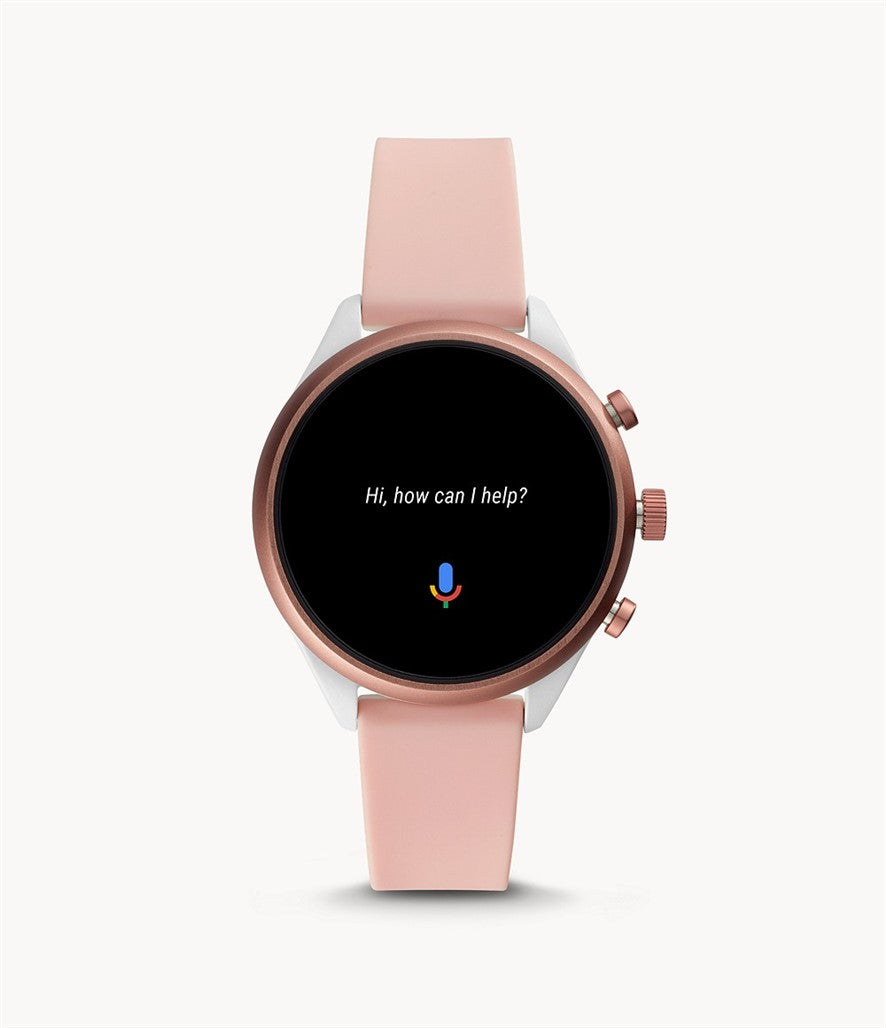 Fossil Sport Blush Silicone Smartwatch