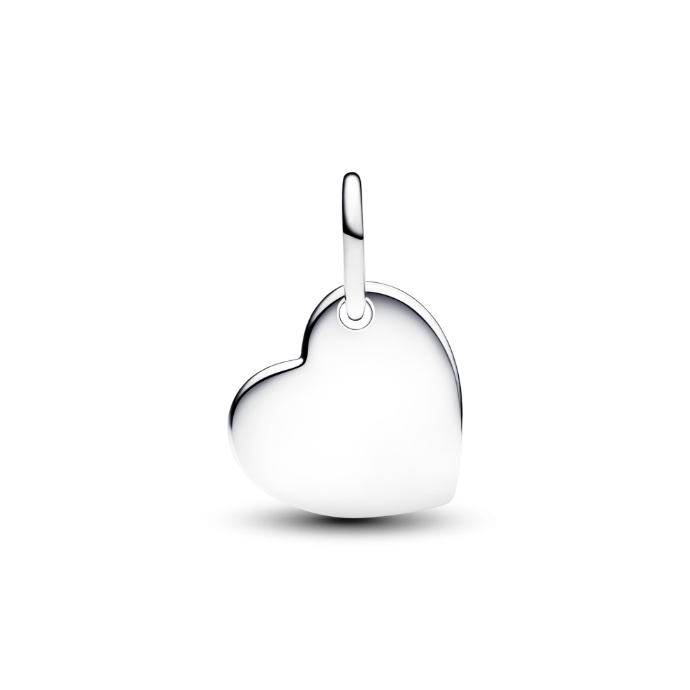 Pandora Engravable Heart Honey Stone Dangle Charm