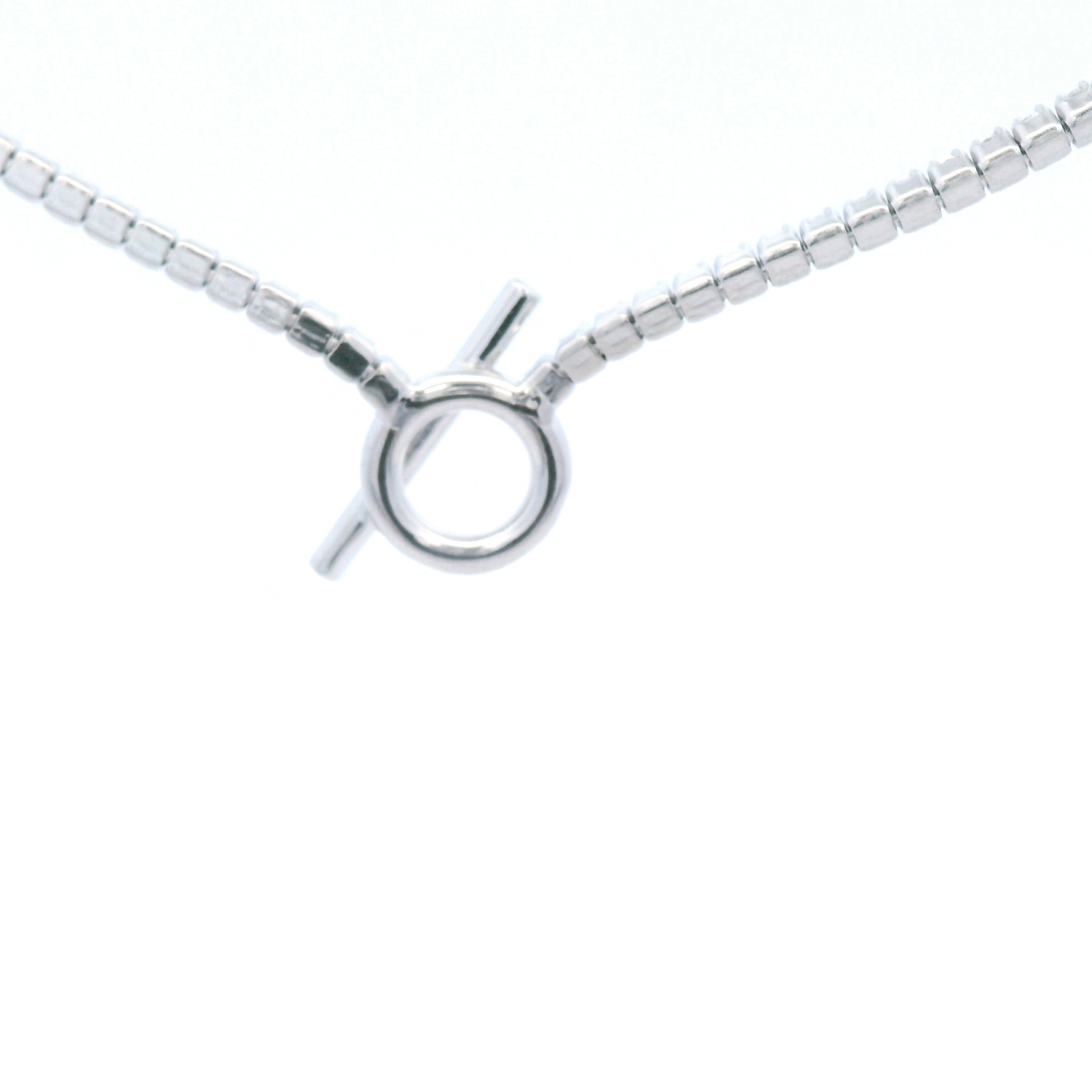 Sterling Silver Tennis Chain Necklace
