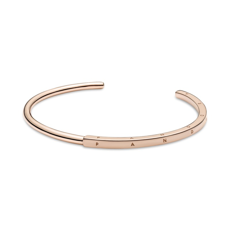 Pandora Rose Logo Iconic Open Bangle