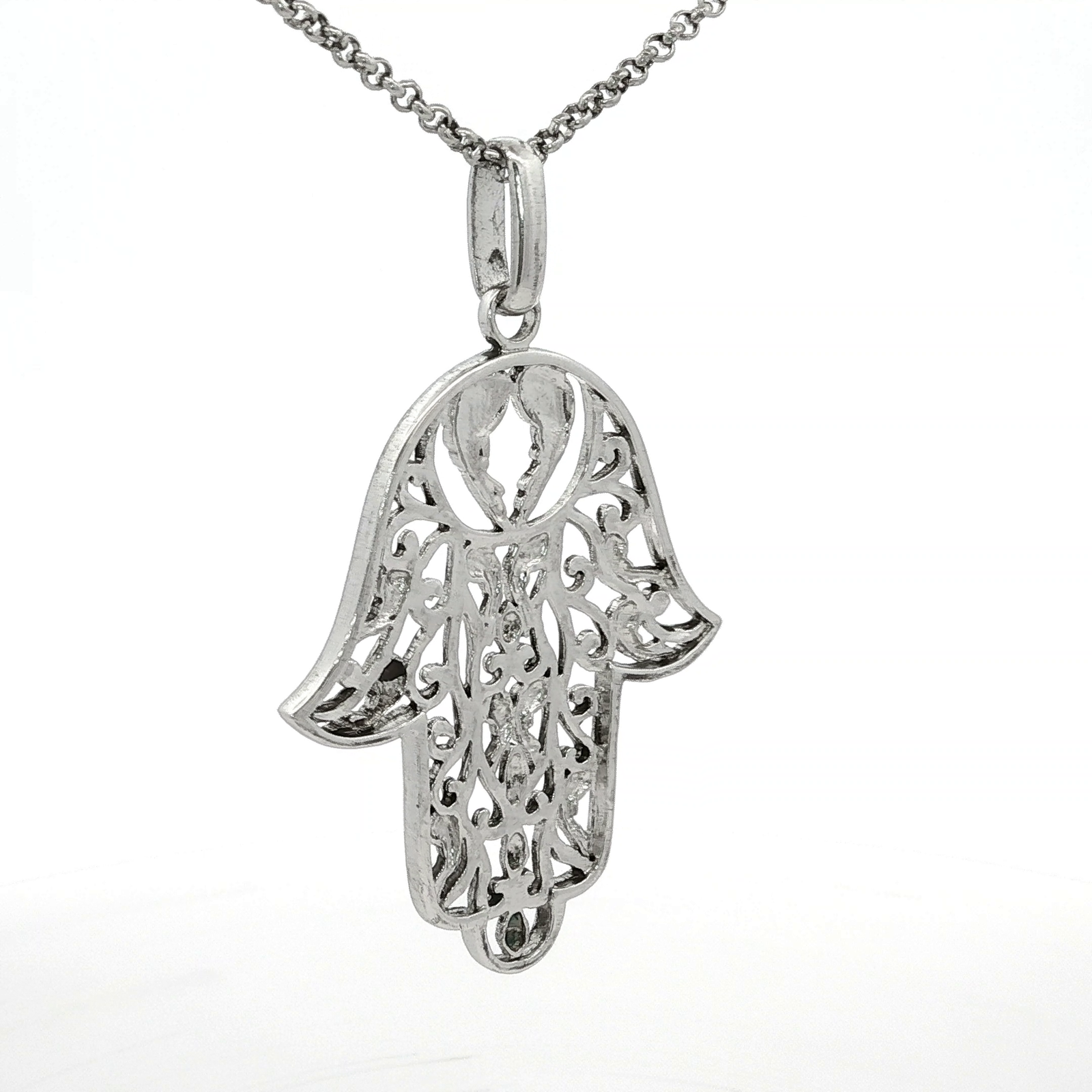 Engelsrufer Silver Fatima’s Hand Medium Pendant